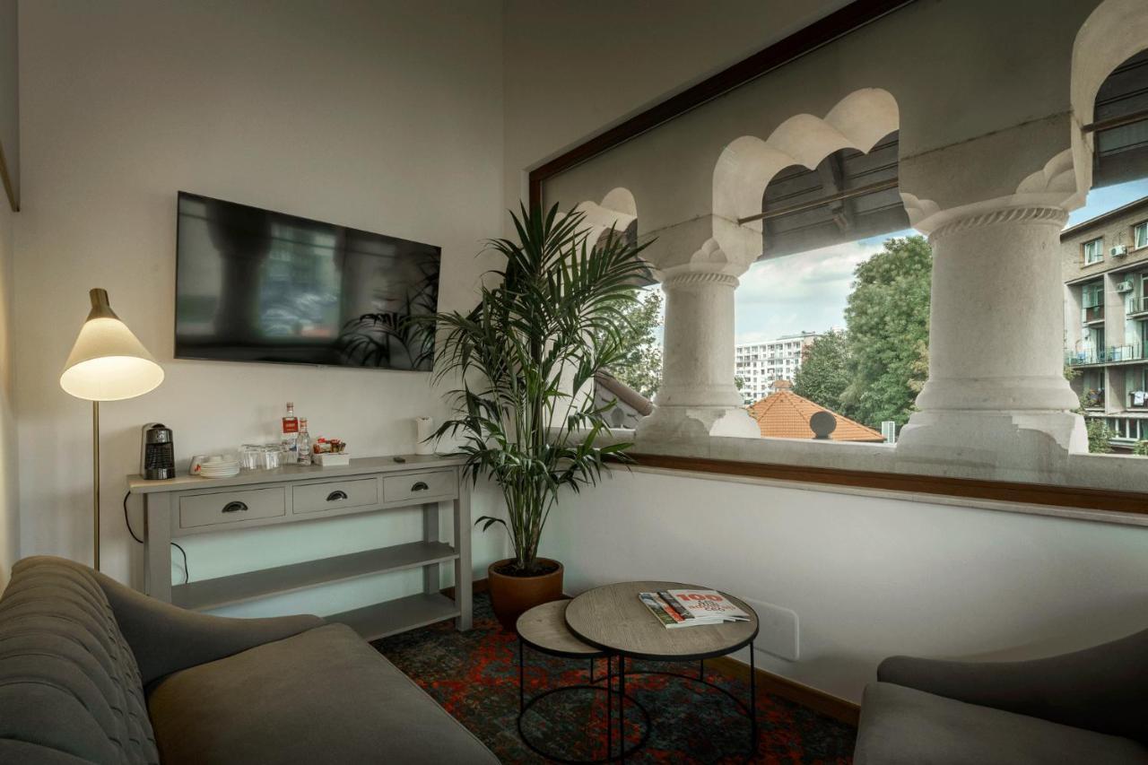 ホテル La Boheme Boutique Casa Soare ブカレスト エクステリア 写真